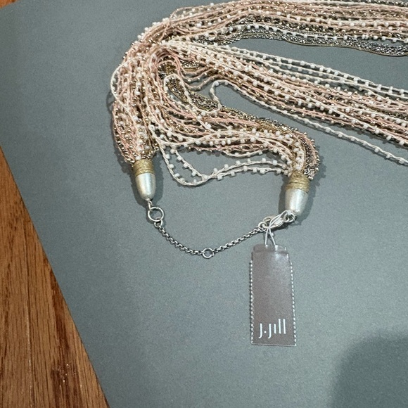 J. Jill Cream and Gold Layered Necklace - Picture 3 of 4